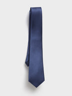 Smeeshu Blue Silk Necktie – Men's Classic Silk Tie