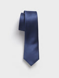 Smeeshu Blue Silk Necktie – Men's Classic Silk Tie