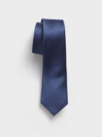 Smeeshu Blue Silk Necktie – Men's Classic Silk Tie