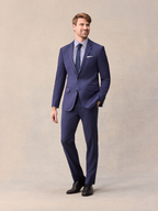 Smeeshu Blue Suit – Men's Cobalt Merino Wool Suit