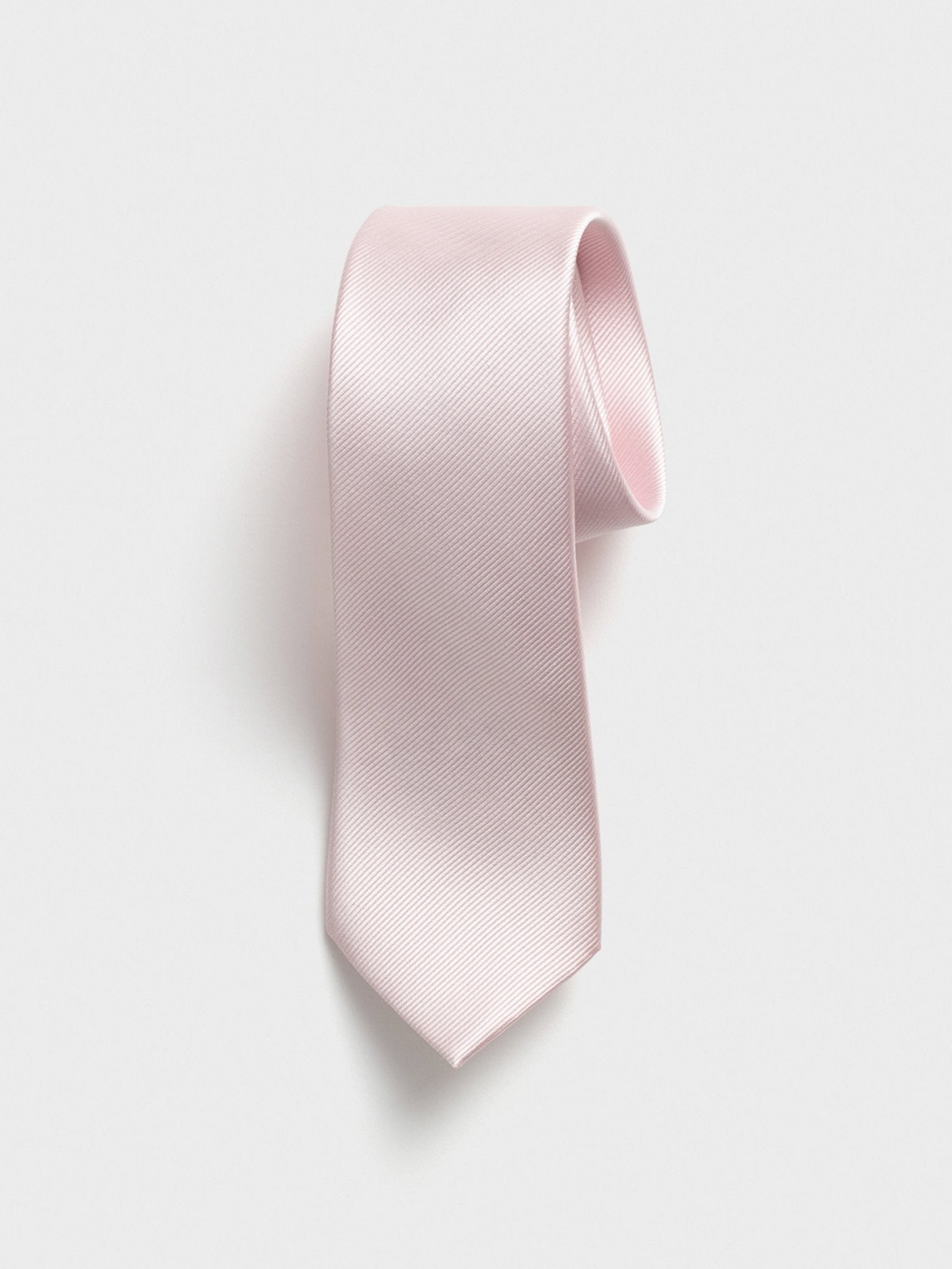 Smeeshu Blush Silk Necktie – Men's Classic Silk Tie