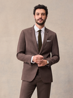 Smeeshu Brown Suit – Men's Merino Wool Suit