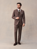 Smeeshu Brown Suit – Men's Merino Wool Suit