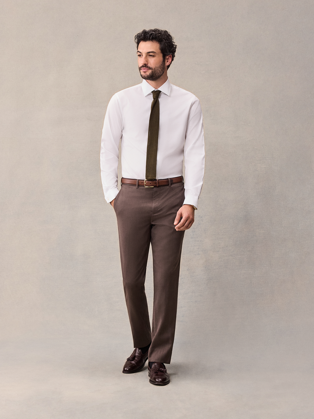 Smeeshu Brown Suit – Men's Merino Wool Suit