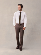 Smeeshu Brown Suit – Men's Merino Wool Suit