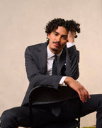 Smeeshu Charcoal Suit – Men's Merino Wool 2-Piece Suit