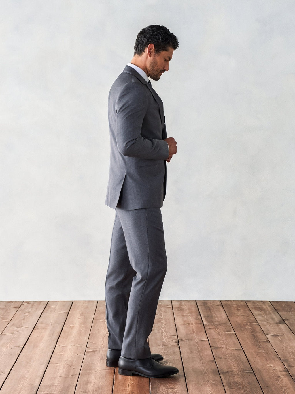 Smeeshu Grey Suit – Men's Merino Wool Suit Outfit