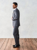 Smeeshu Grey Suit – Men's Merino Wool Suit Outfit