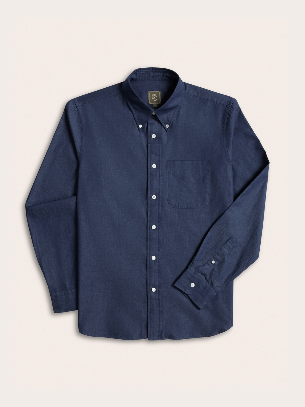 Smeeshu Indigo Oxford Shirt – Men's Cotton Casual Shirt