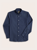 Smeeshu Indigo Oxford Shirt – Men's Cotton Casual Shirt