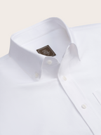 Smeeshu White Oxford Shirt – Men's Cotton Casual Shirt