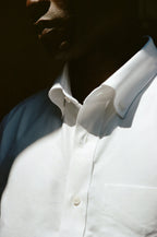 Smeeshu White Oxford Shirt – Men's Cotton Casual Shirt